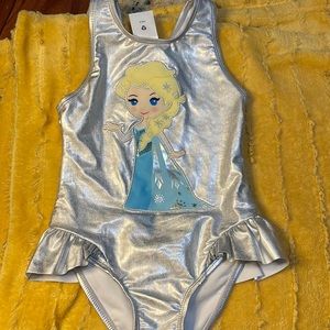 Disney Frozen Elsa swimsuit 5/6